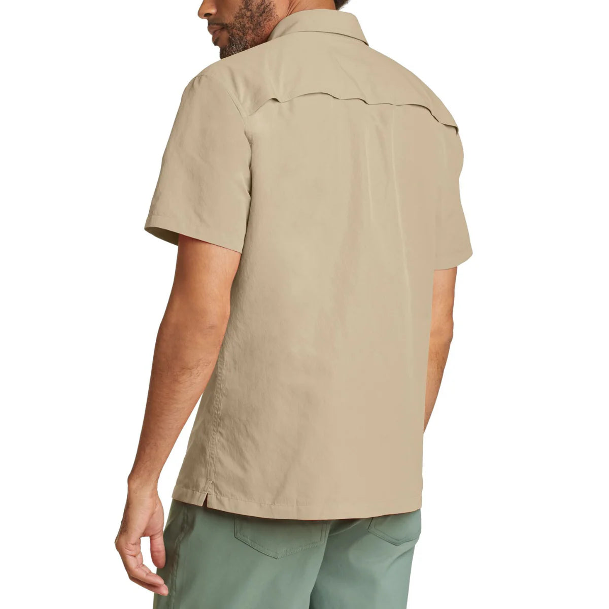 CAMISA HOMBRE/ RIPSTOP GUIDE MC / EDDIE BAUER