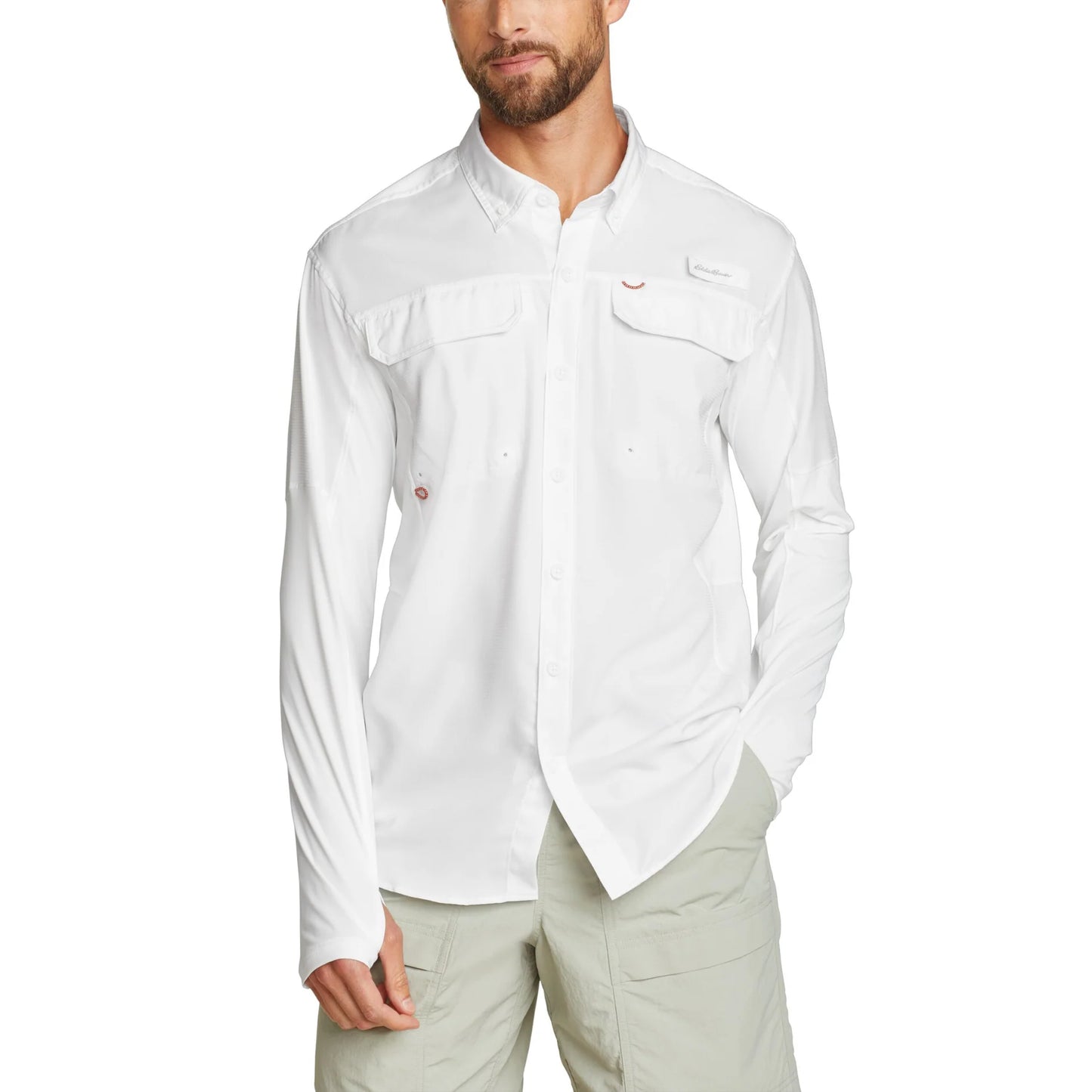 CAMISA HOMBRE/ SUNUP HYBRID SHIRT ML / EDDIE BAUER