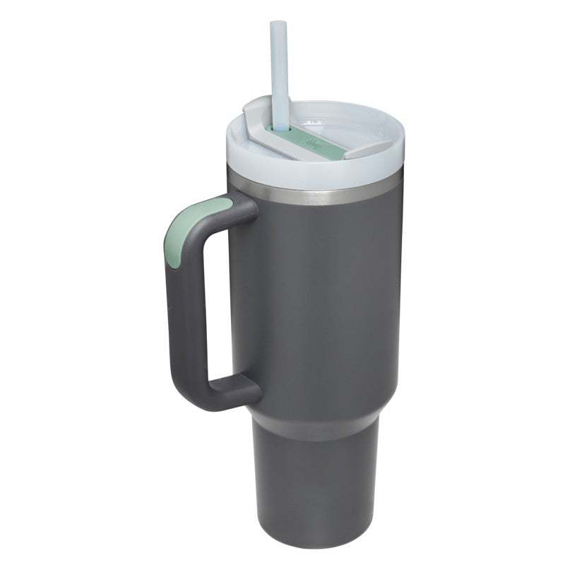 Termo Stanley Flowst Tumbler Charcoal Manija Gris Oscuro | Outdoor Adventure Colombia