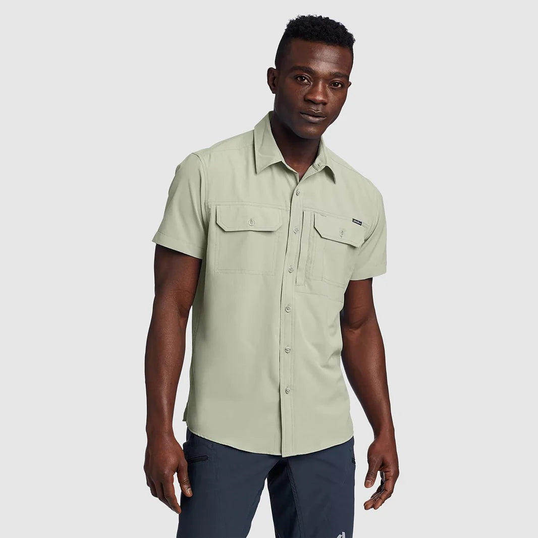 CAMISA HOMBRE/ ATLAS EXPLORATION FLEX MC / EDDIE BAUER