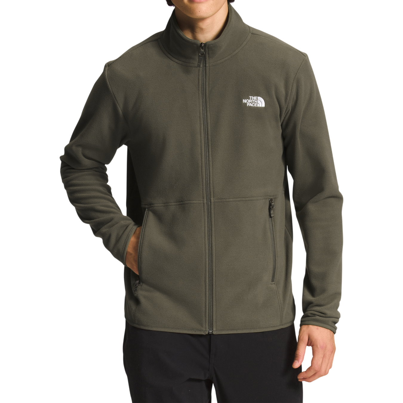 Fleece The North Face TKA Glacier Verde Oliva | Outdoor Adventure Colombia