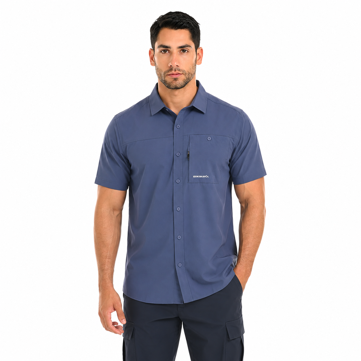 CAMISA HOMBRE/ NORAK MC / EDDIE BAUER
