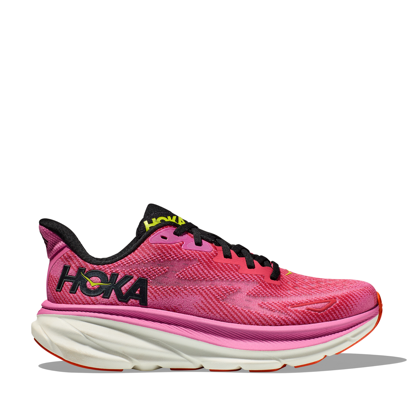 Tenis Running HOKA Clifton 9 Mujer Rosados | Outdoor Adventure Colombia