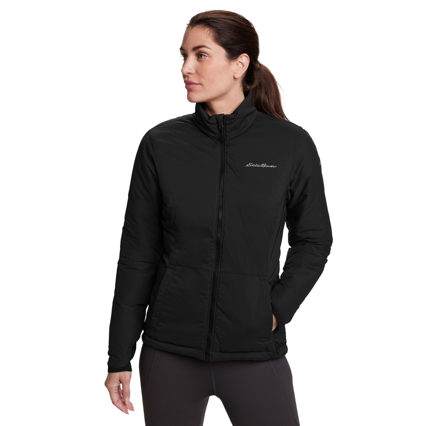 Chaqueta IgniteLite Stretch Eddie Bauer Mujer Negra | Outdoor Adventure Colombia