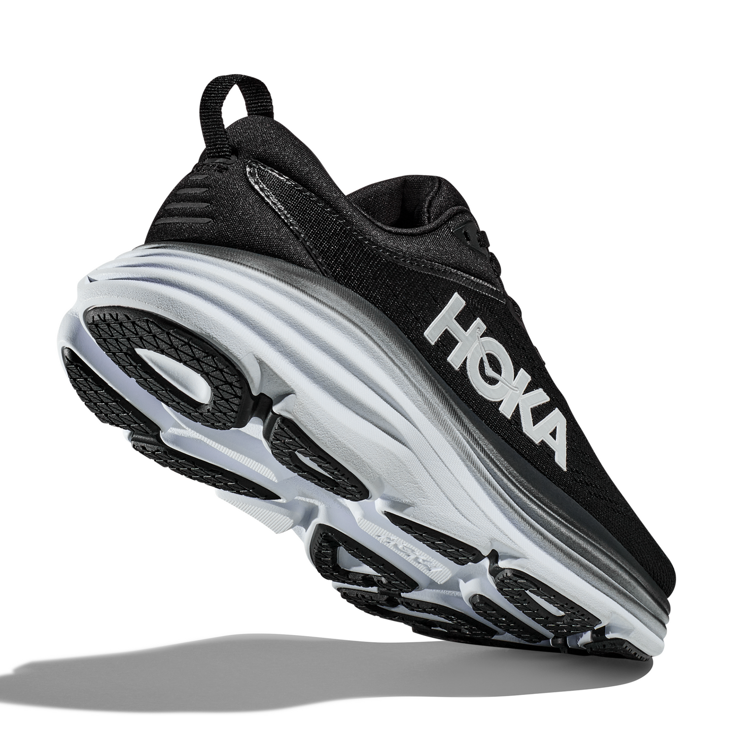 Tenis Running HOKA Bondi 8 Mujer Negros | Outdoor Adventure Colombia