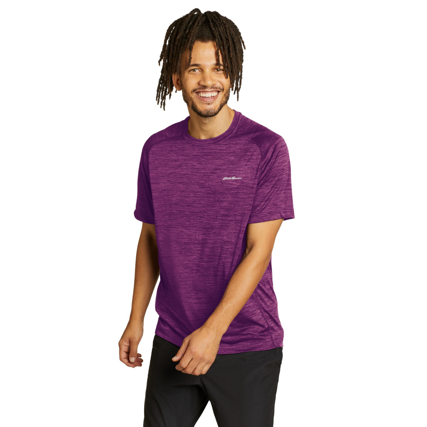 Camiseta Resolution Tee Eddie Bauer Morada | Outdoor Adventure Colombia