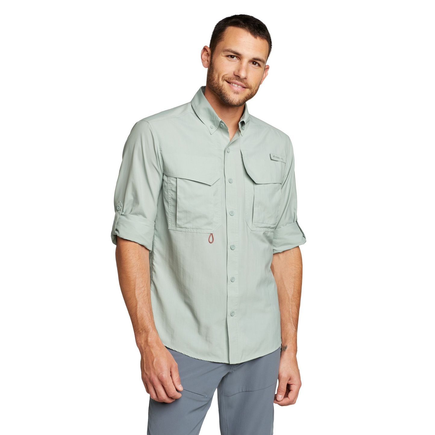 Camisa Hombre King Salmon Eddie Bauer Verde | Outdoor Adventure Colombia