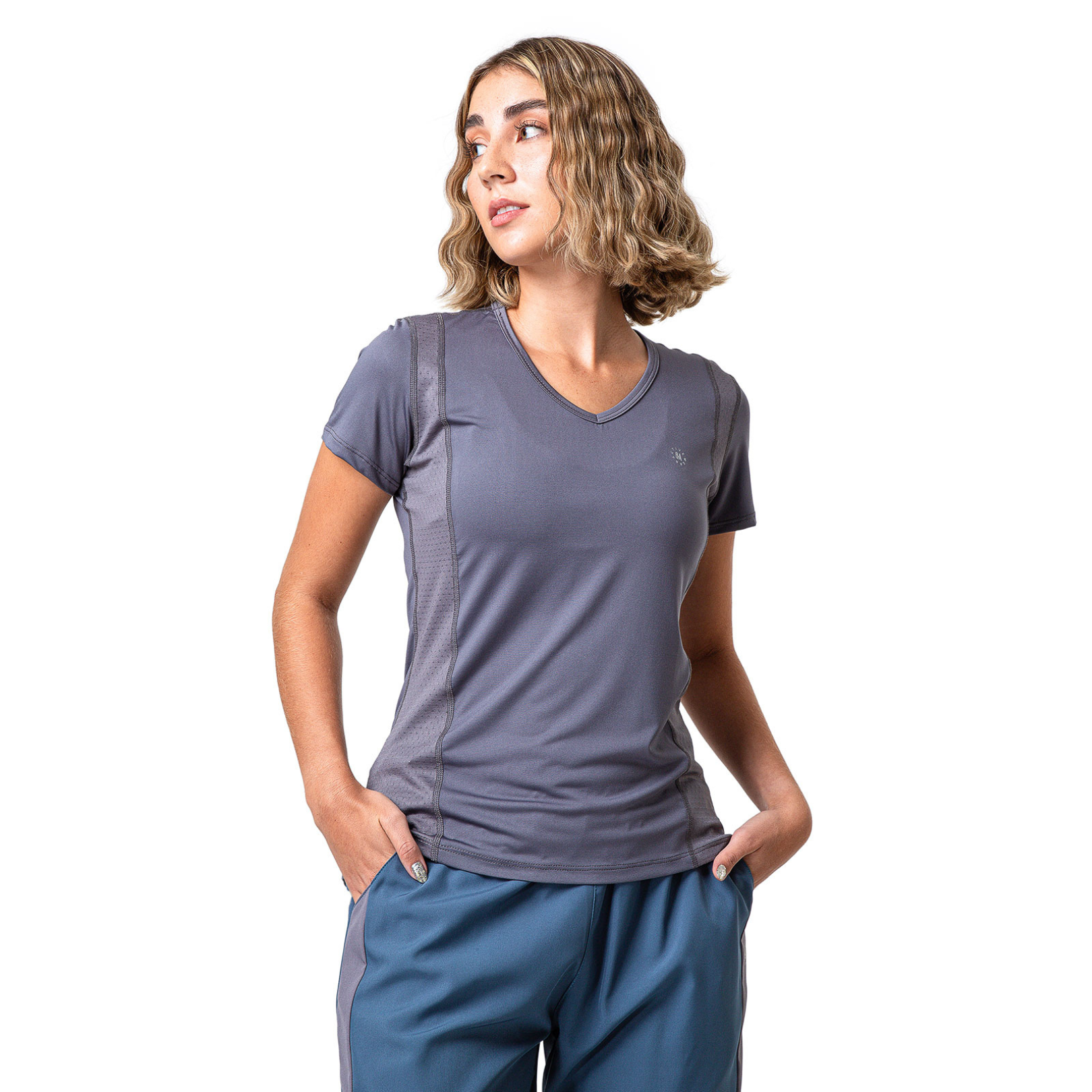 Camiseta Deportiva OA Mujer Morada | Outdoor Adventure Colombia