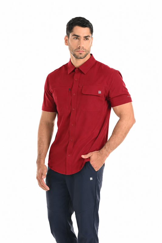CAMISA DE HOMBRE/ IZTAPA S/S / OUTDOOR ADVENTURE