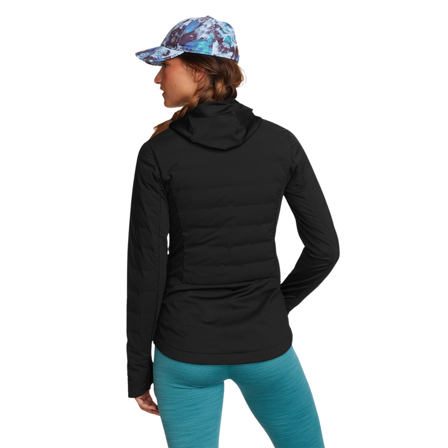 Chaqueta MotionLoft Hybrid Eddie Bauer Mujer Negra | Outdoor Adventure Colombia