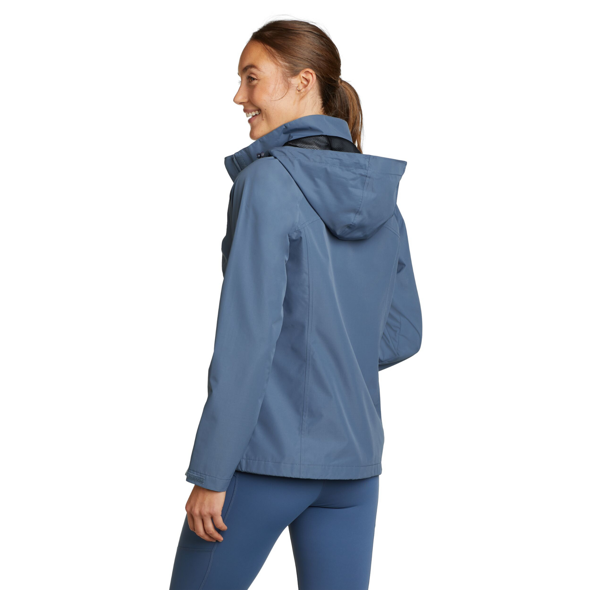 Chaqueta Rainfoil Packable Eddie Bauer Mujer Azul | Outdoor Adventure Colombia
