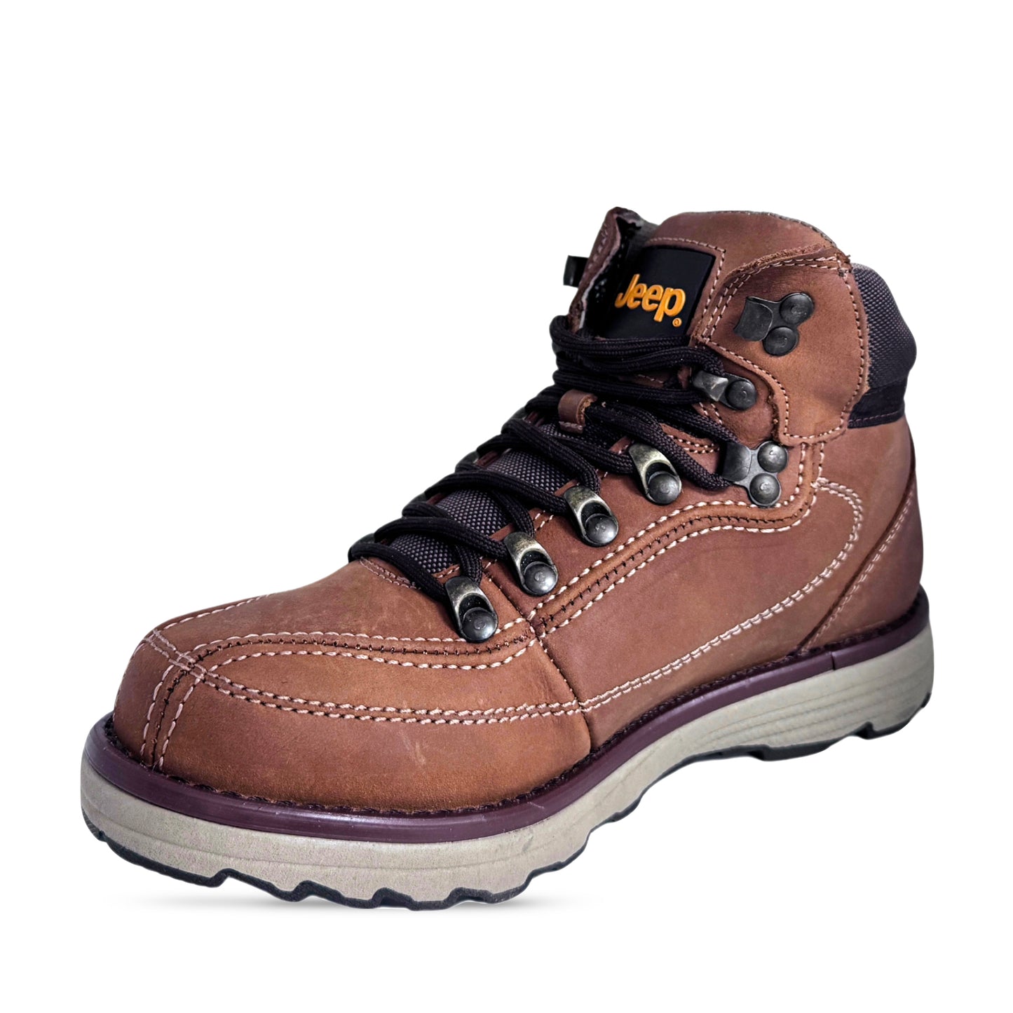 BOTA DE HOMBRE BARZA BALLON TAN CERA / JEEP