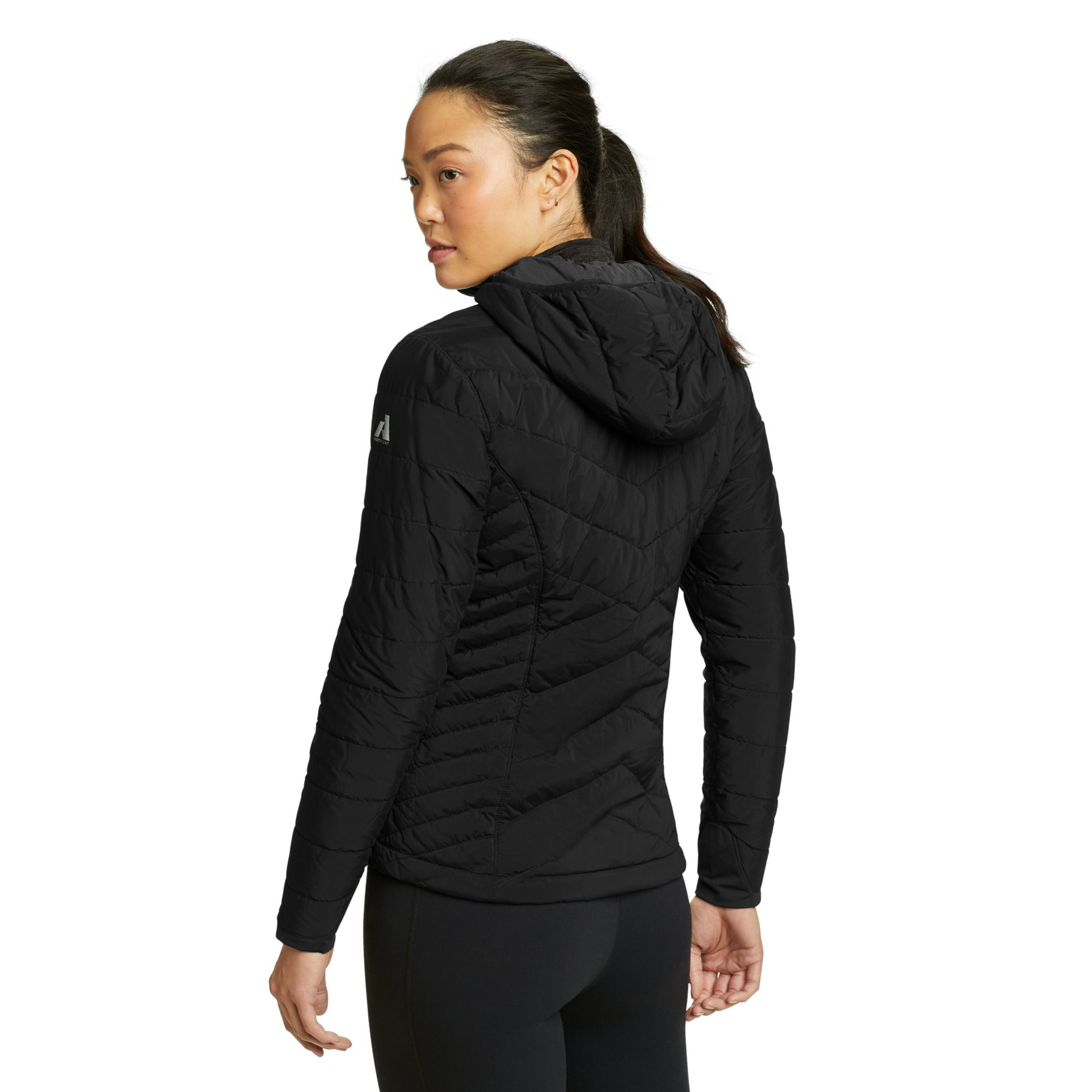 Chaqueta Doble Faz IgniteLite Stretch Eddie Bauer Mujer Negra | Outdoor Adventure Colombia