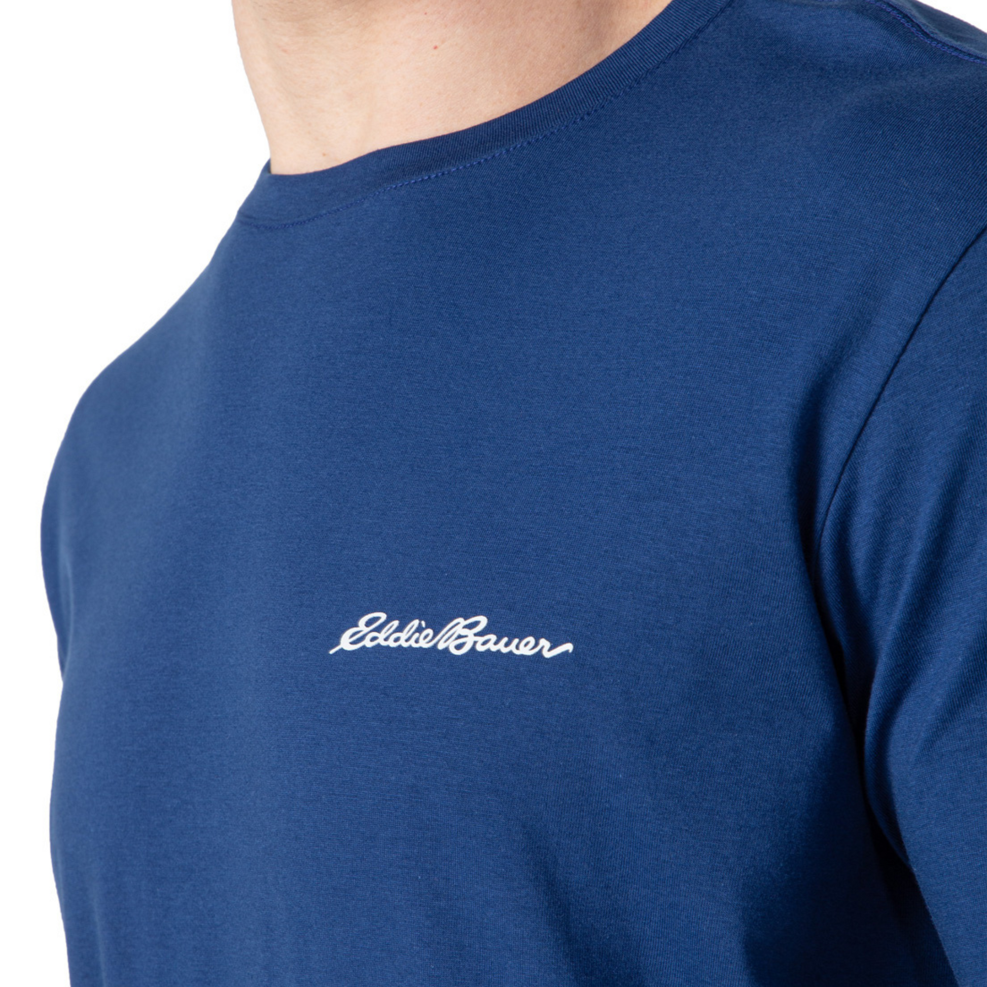 Camiseta Creek Eddie Bauer Hombre Azul | Outdoor Adventure Colombia