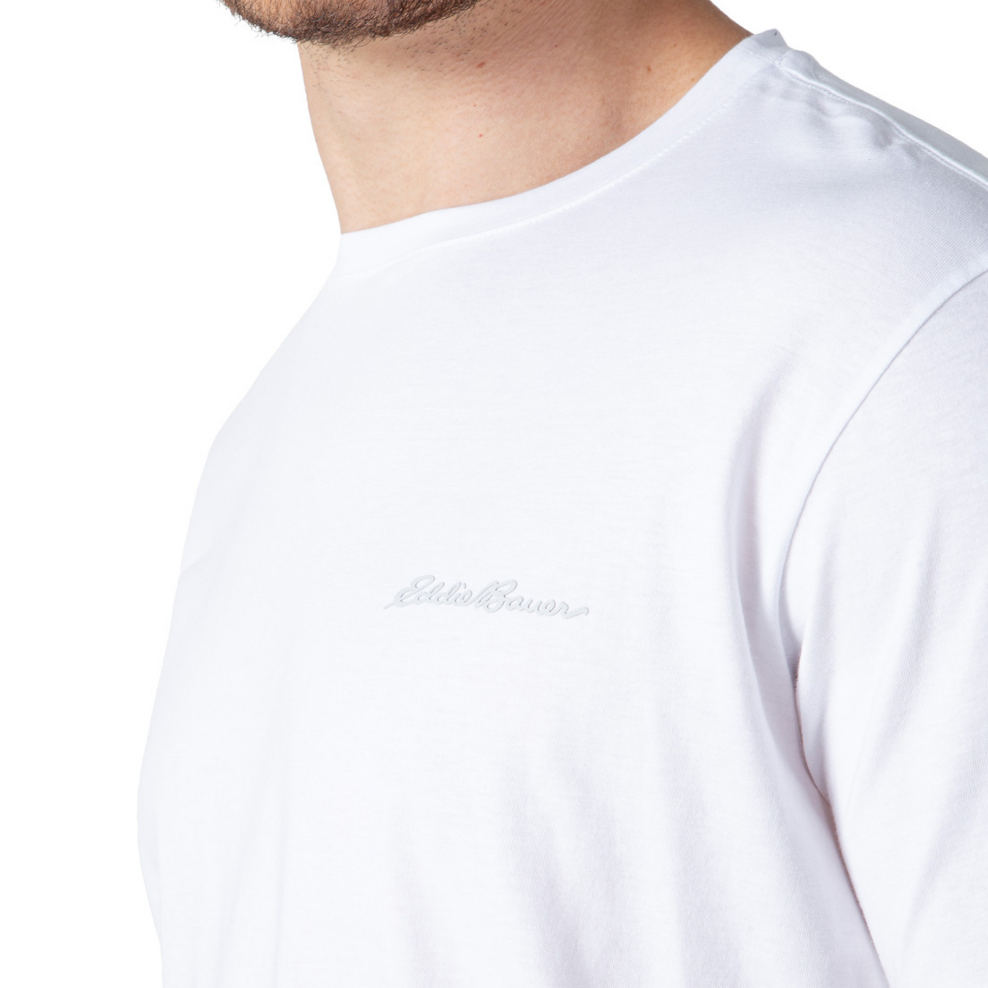 Camiseta Creek Eddie Bauer Hombre Blanca | Outdoor Adventure Colombia