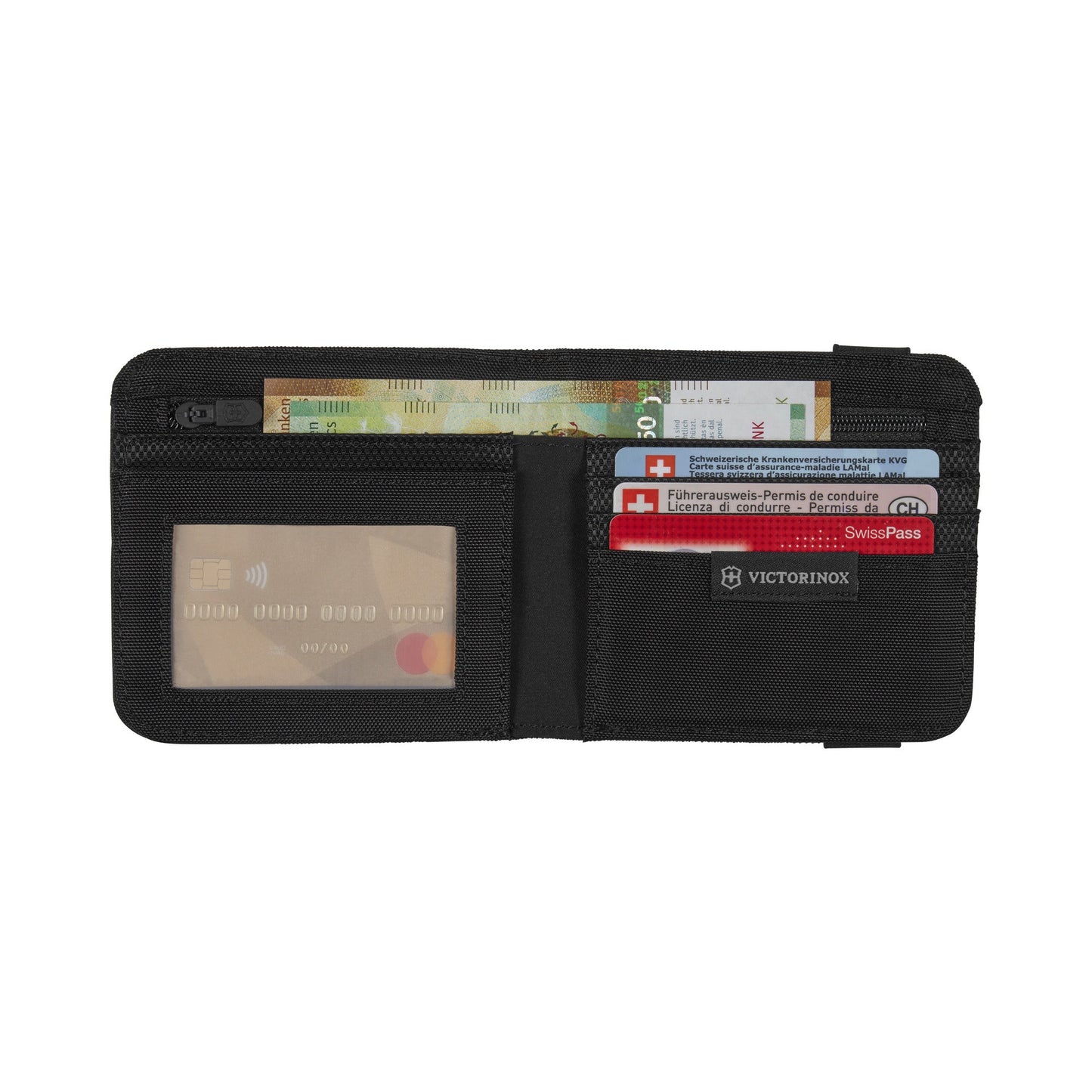 TRAVEL ACCES 5.0 BI FOLD BILLETERA NEGRA / VICTORINOX