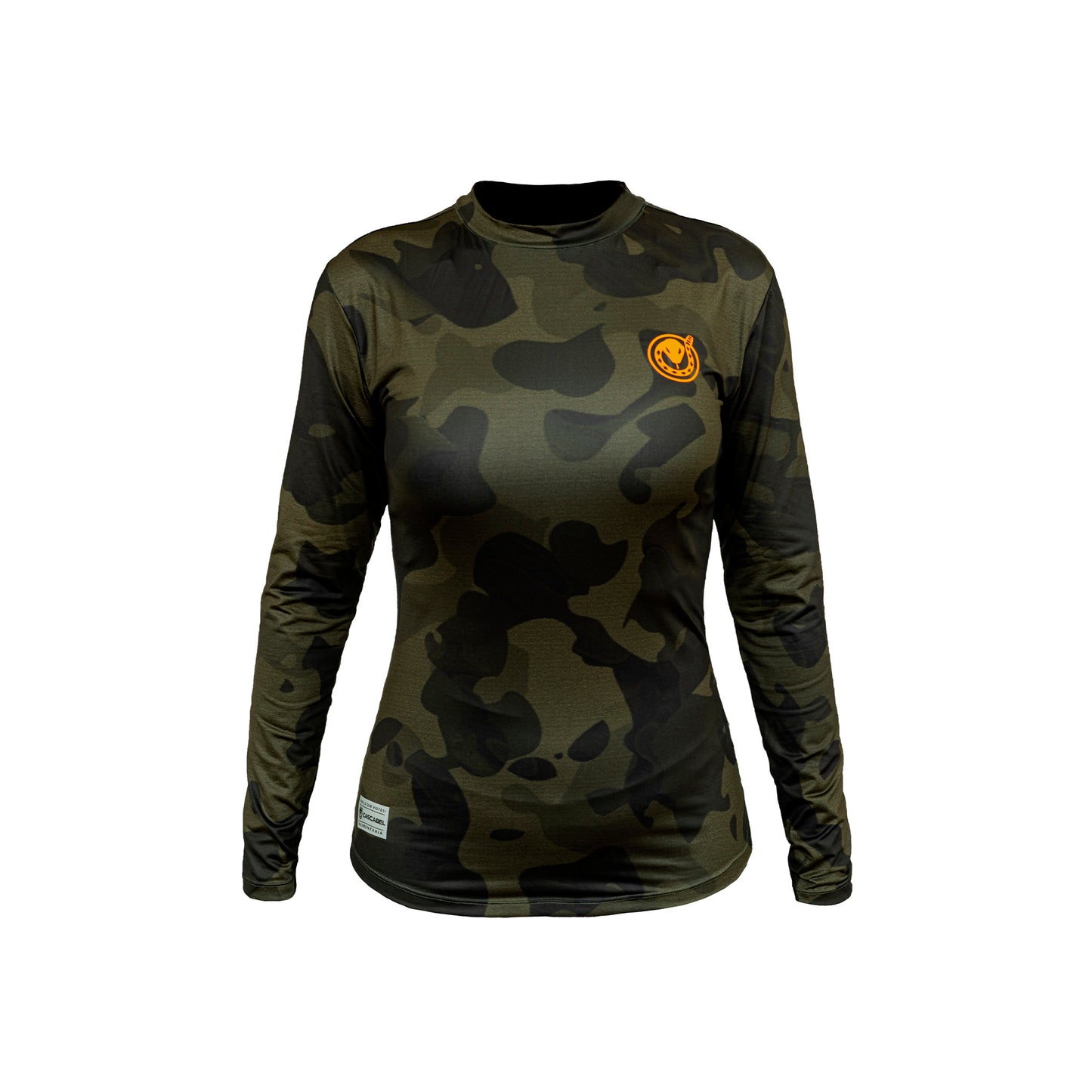 SUETER MUJER SLIM FIT CAMMO NEBULOSO OC / CASCABEL