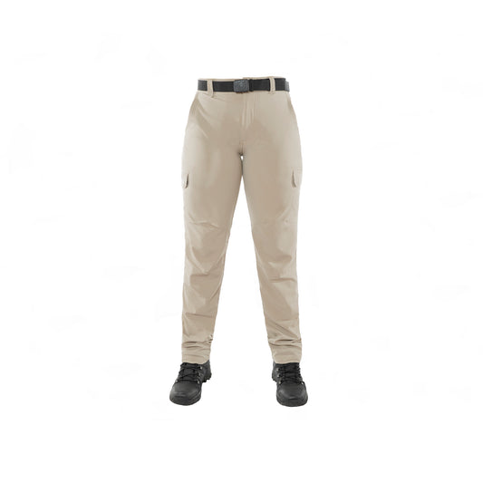 PANTALON MUJER LICRADO BEIGE FONDO ENTE / CASCABEL