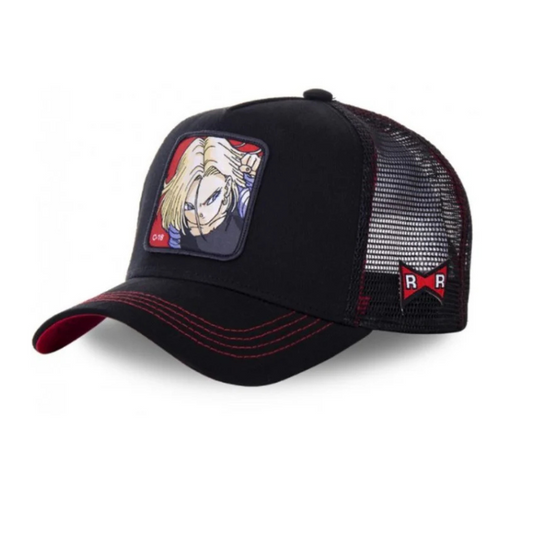 GORRA MALLA CAPSLAB DRAGON BALL Z C18 ANDROIDE 18 / CAPSLAB