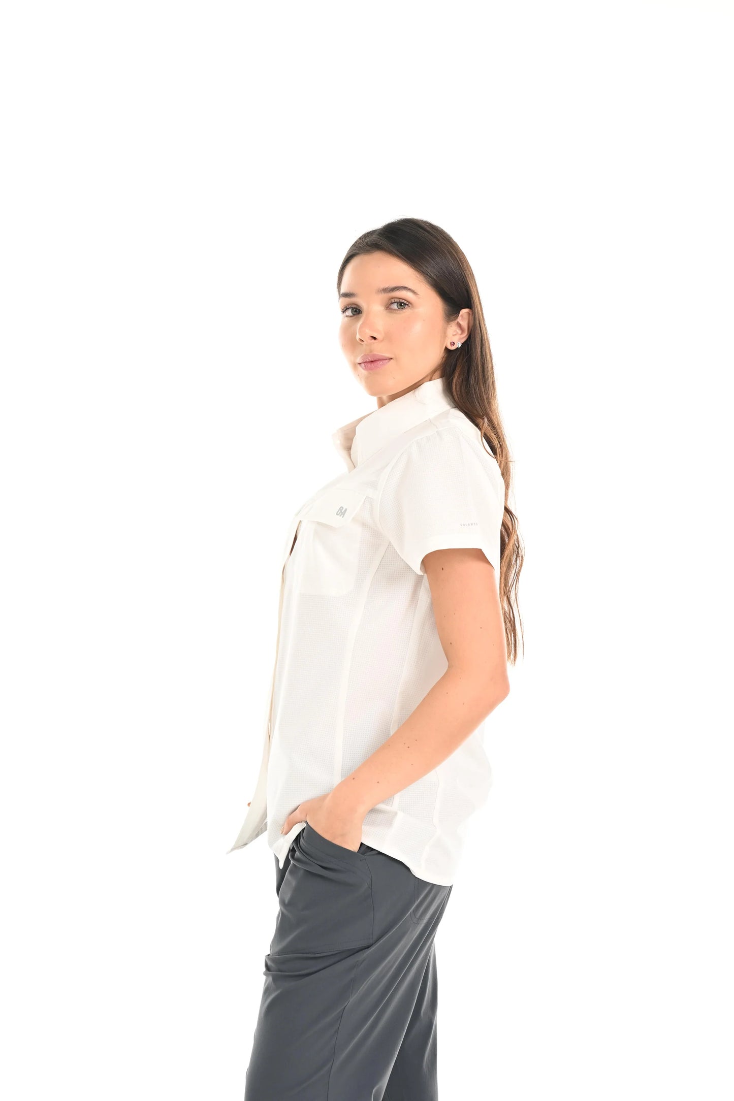 CAMISA DE MUJER / IZTAPA S/S / OUTDOOR ADVENTURE