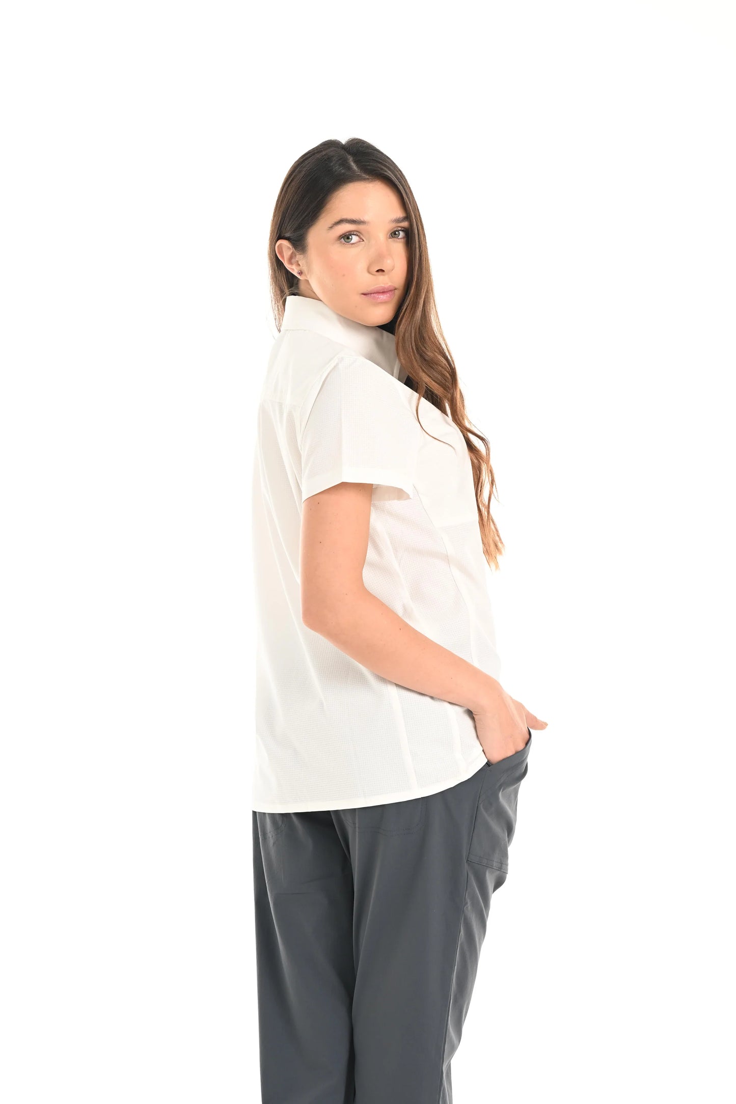 CAMISA DE MUJER / IZTAPA S/S / OUTDOOR ADVENTURE