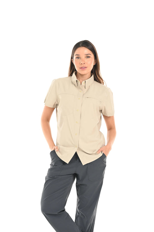 CAMISA DE MUJER / TYRONA S/S / OUTDOOR ADVENTURE