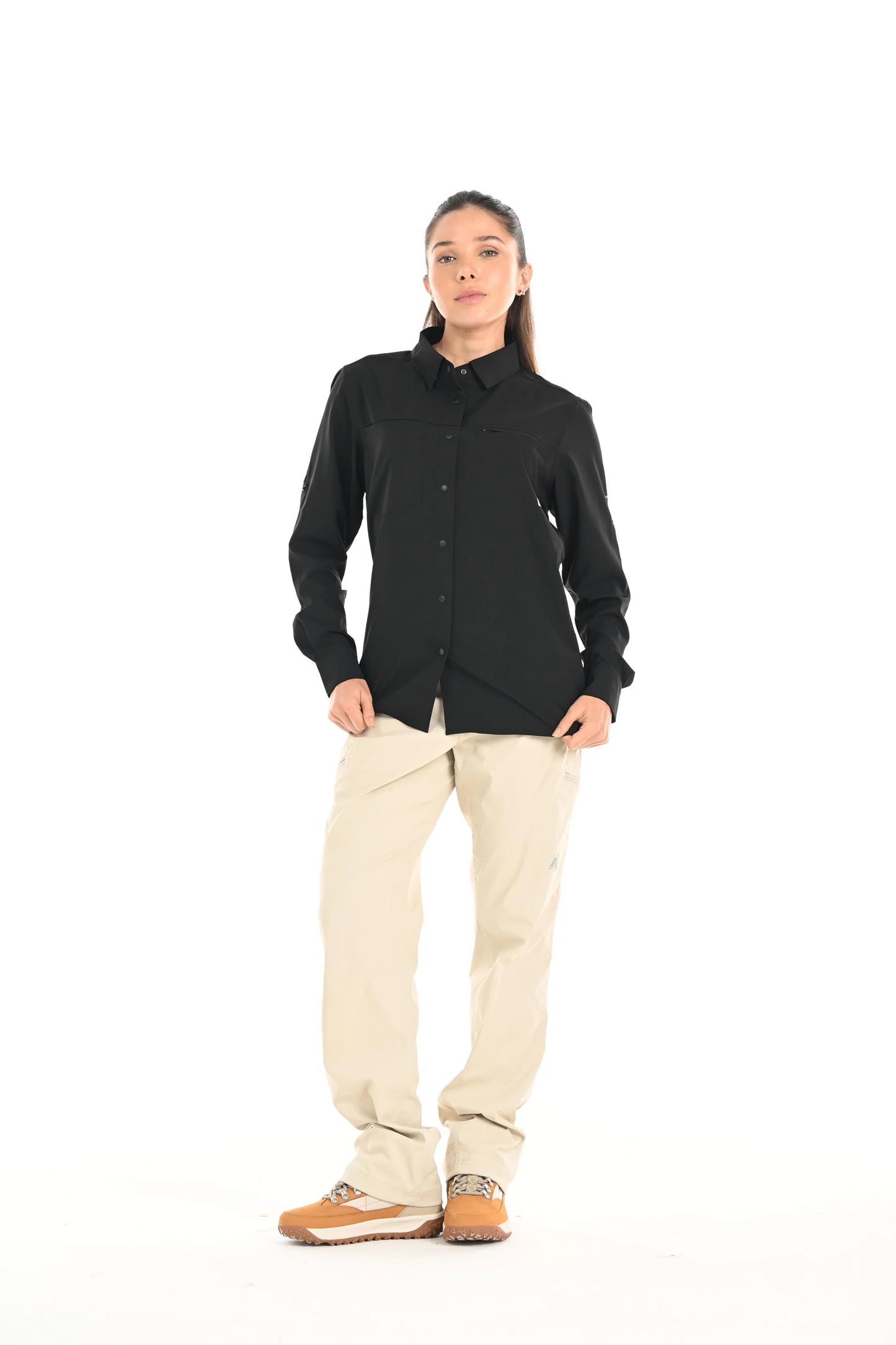 CAMISA DE MUJER / TYRONA L/S / OUTDOOR ADVENTURE