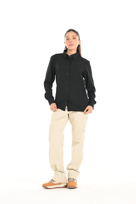 CAMISA DE MUJER / TYRONA L/S / OUTDOOR ADVENTURE