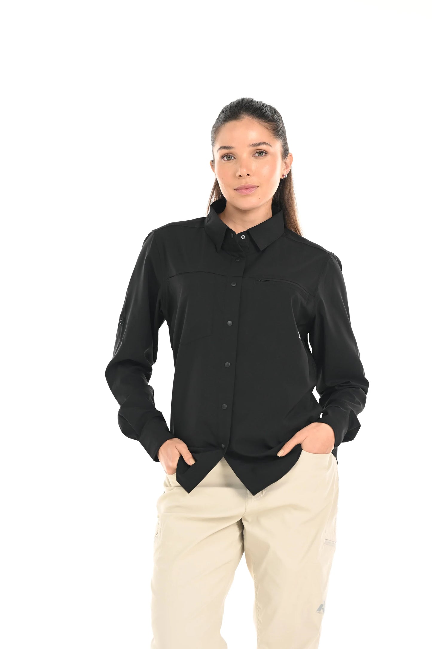 CAMISA DE MUJER / TYRONA L/S / OUTDOOR ADVENTURE