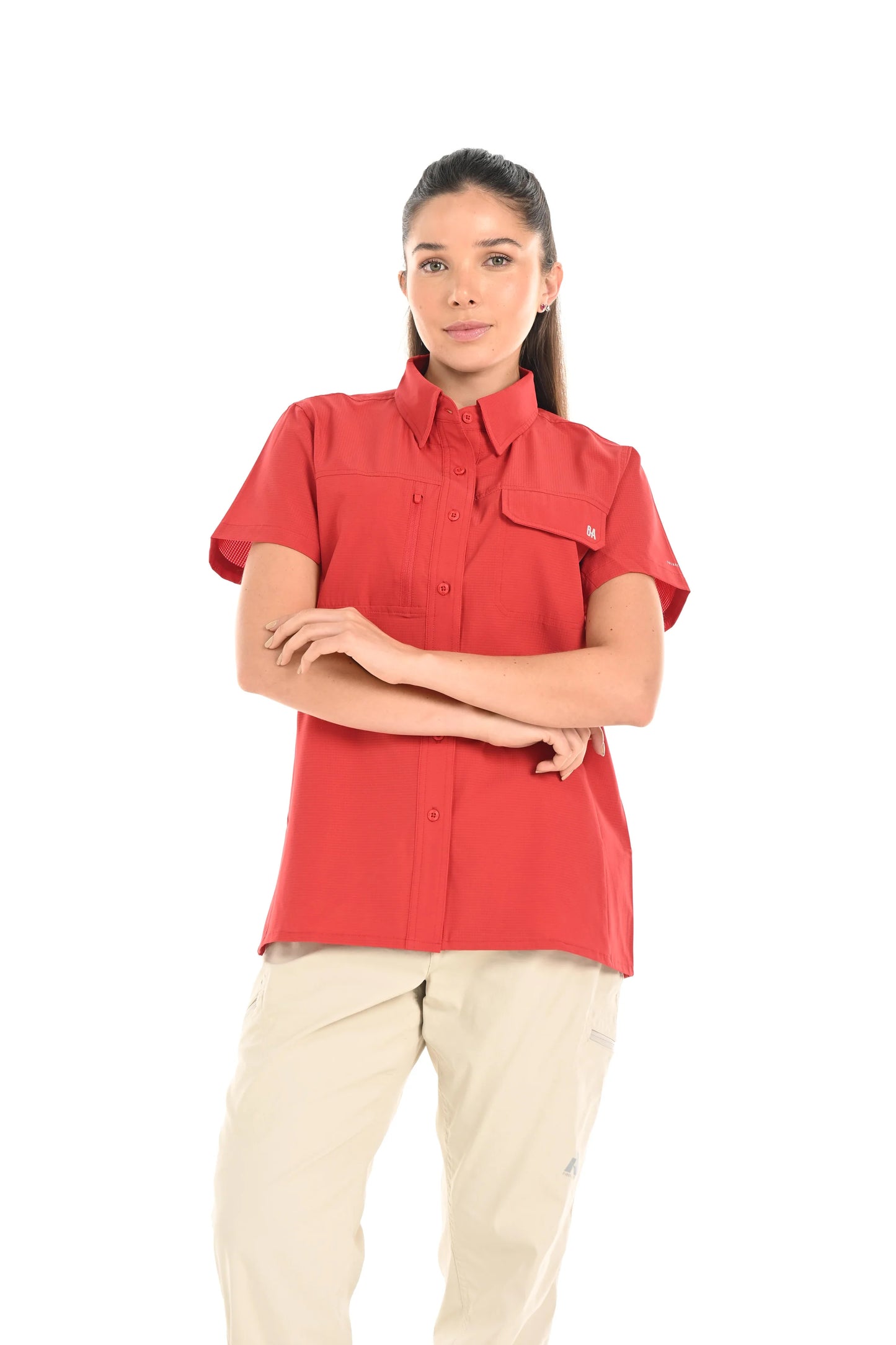 CAMISA DE MUJER / IZTAPA S/S / OUTDOOR ADVENTURE