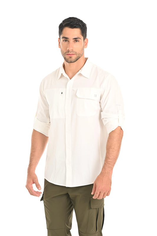 CAMISA DE HOMBRE/ IZTAPA L/S / OUTDOOR ADVENTURE
