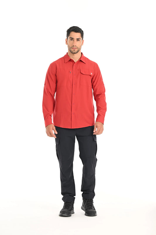 CAMISA DE HOMBRE/ IZTAPA L/S / OUTDOOR ADVENTURE