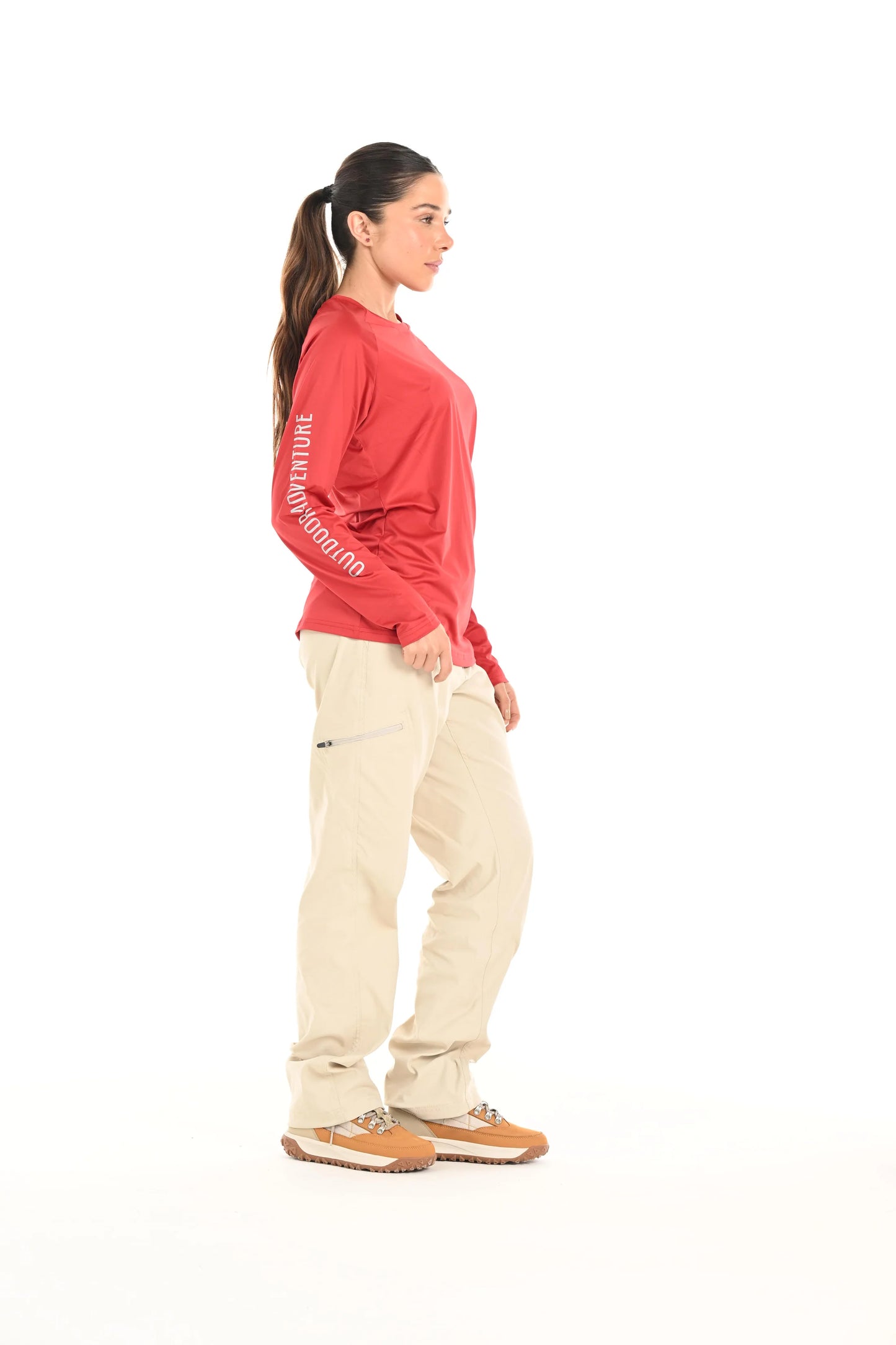 BUZO DE MUJER / LAS PERLAS  L/S / OUTDOOR ADVENTURE