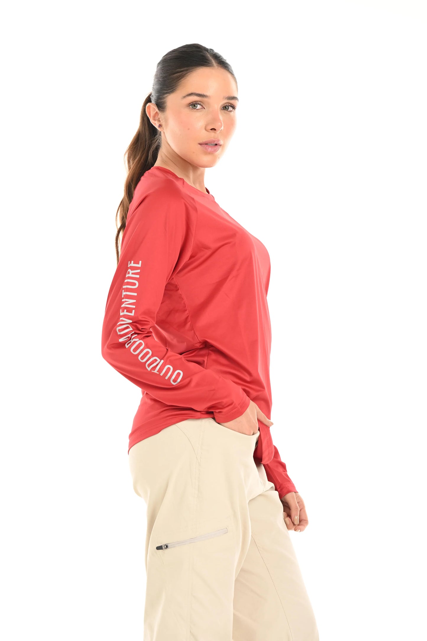 BUZO DE MUJER / LAS PERLAS  L/S / OUTDOOR ADVENTURE