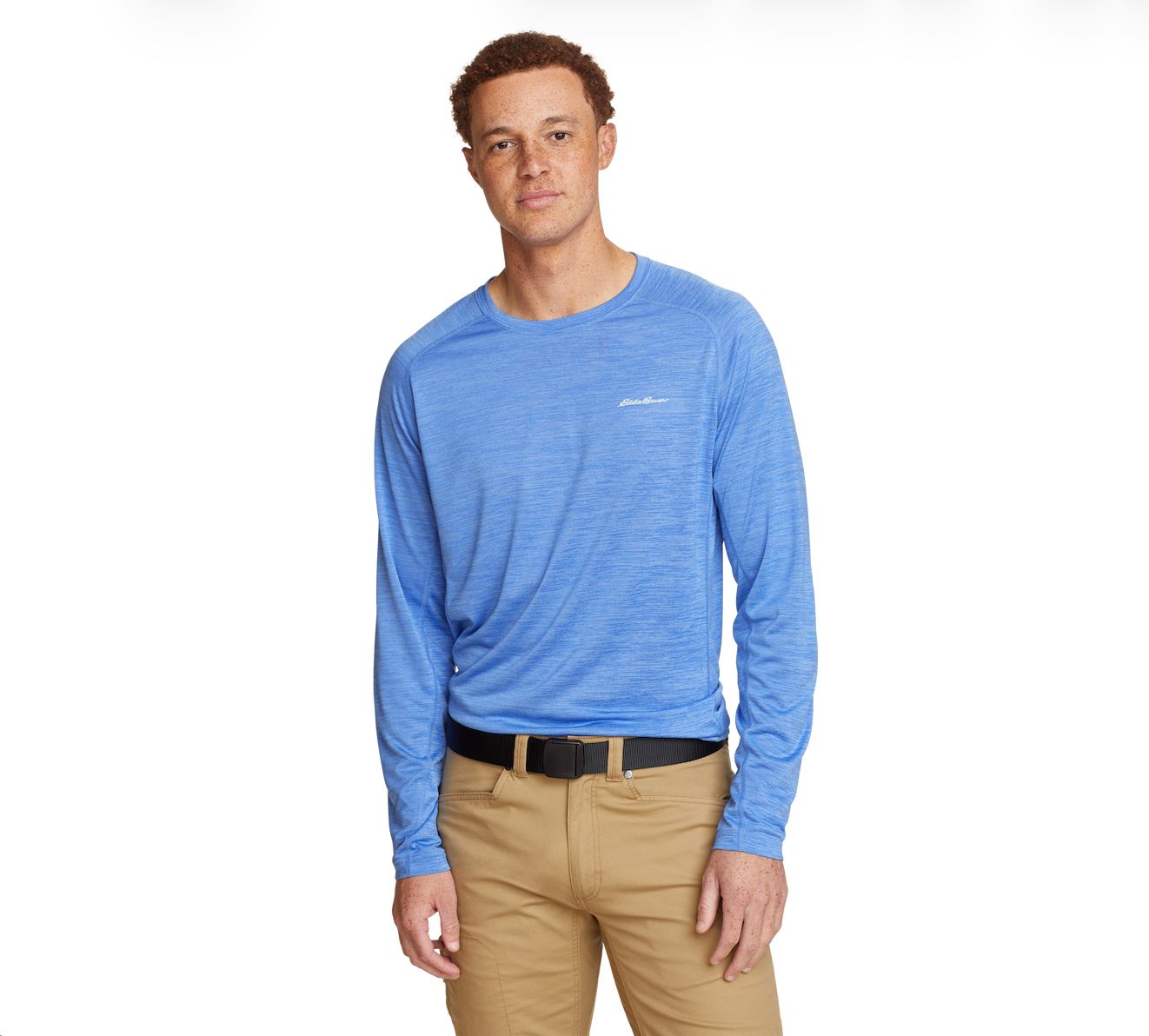 SUETER HOMBRE/ RESOLUTION TEE ML / EDDIE BAUER