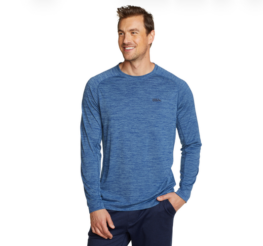 SUETER HOMBRE/ RESOLUTION TEE ML / EDDIE BAUER