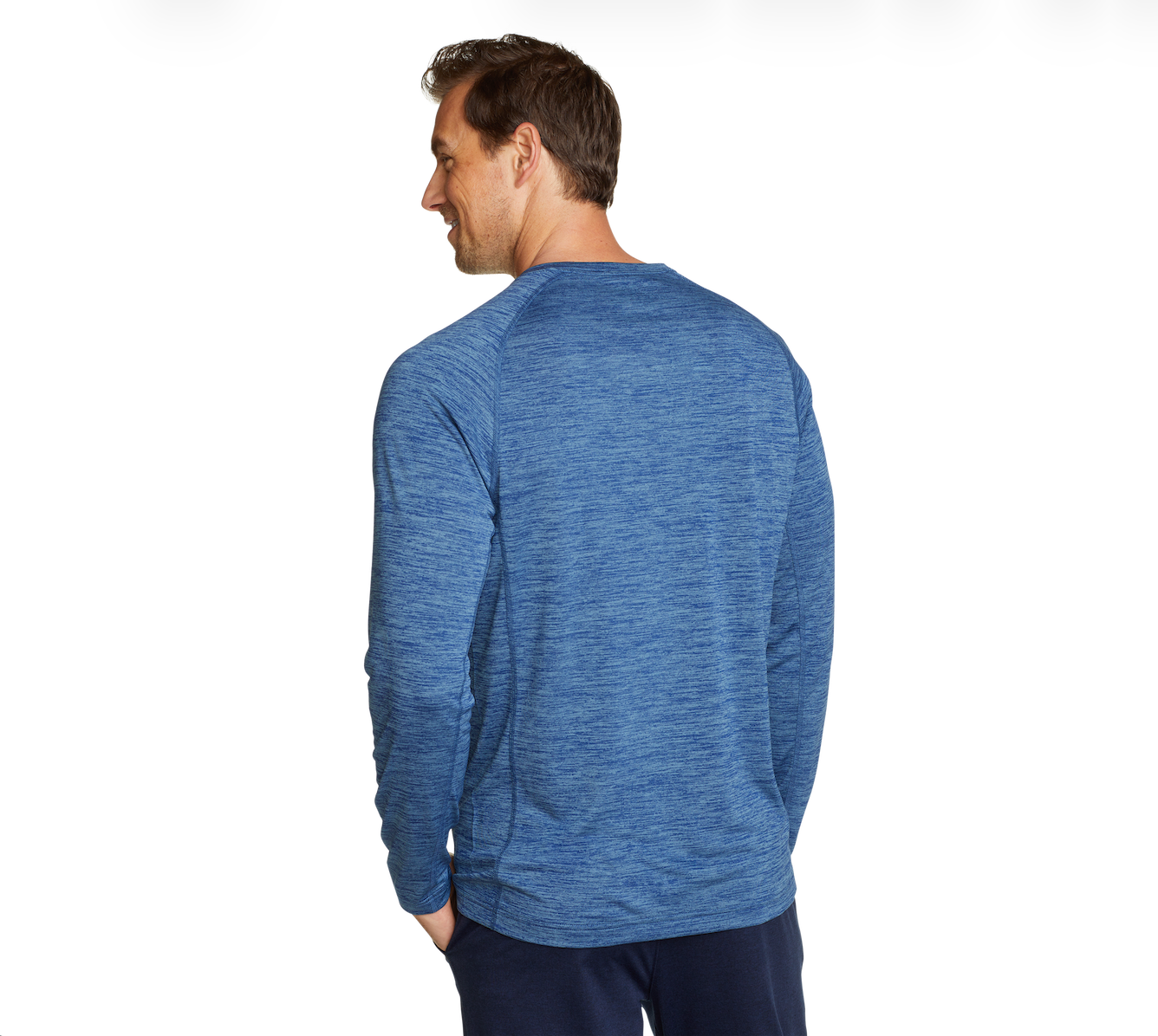 SUETER HOMBRE/ RESOLUTION TEE ML / EDDIE BAUER