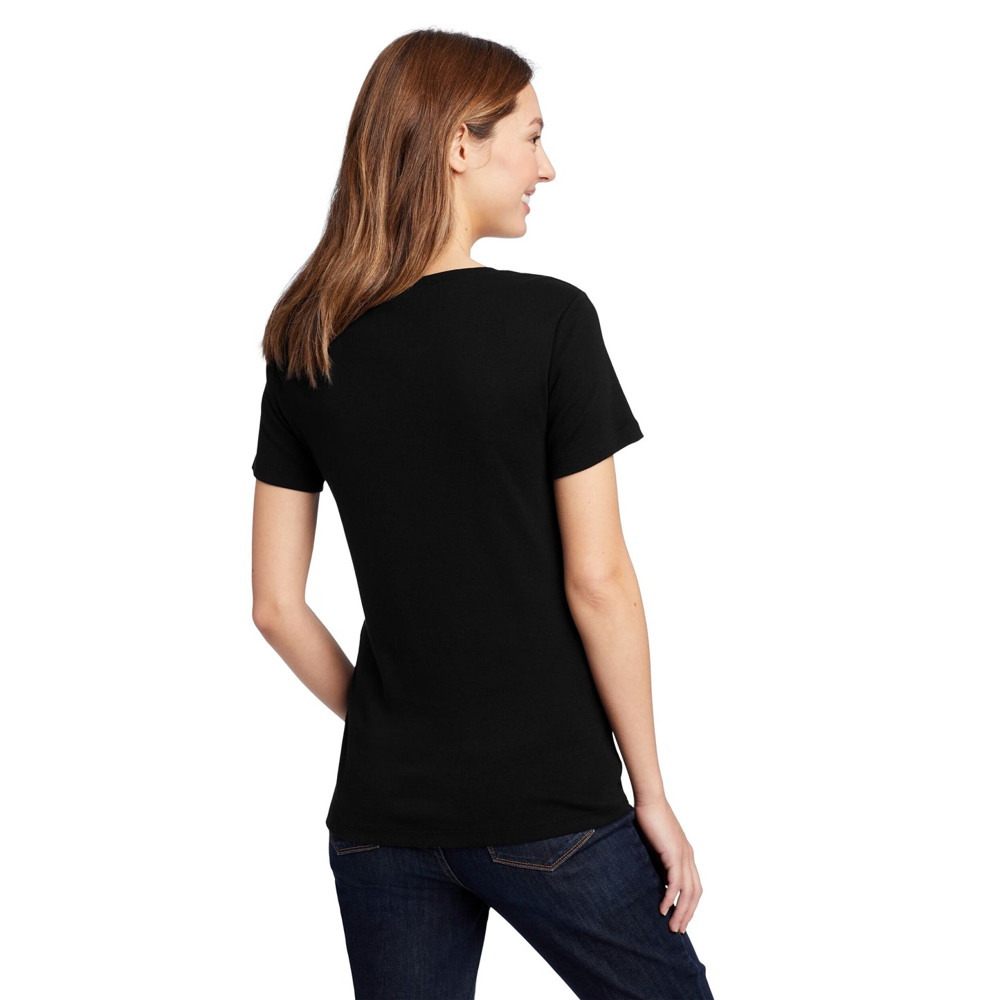 SUETER MUJER/ FAVORITE CREW MANGA CORTA / EDDIE BAUER