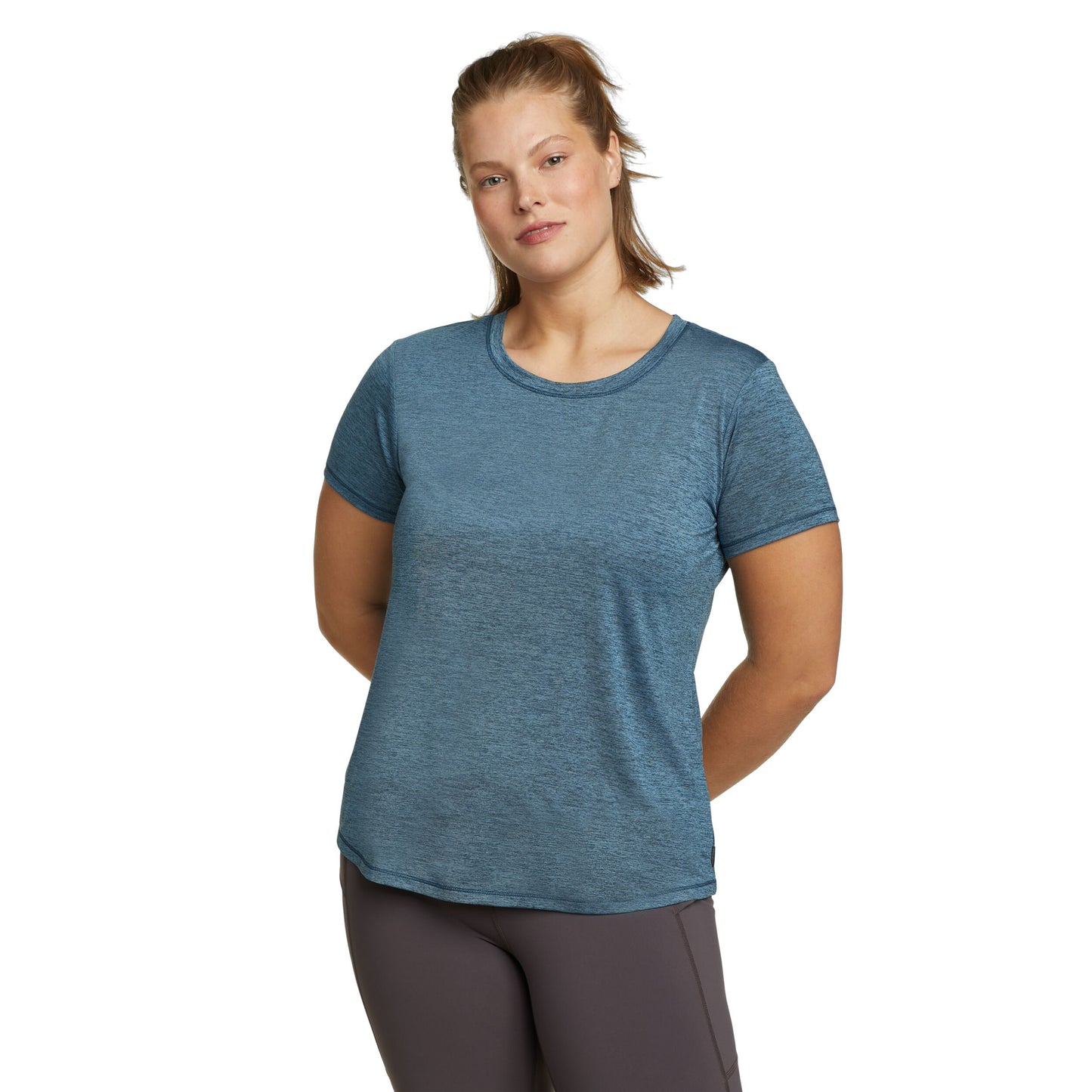 SUETER MUJER/ RESOLUTION MANGA CORTA / EDDIE BAUER