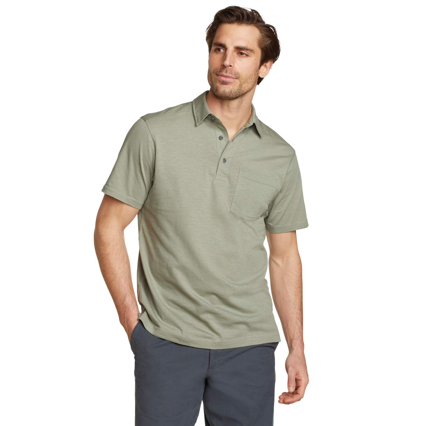 POLO HOMBRE/ BAJA KNIT POLO /EDDIE BAUER