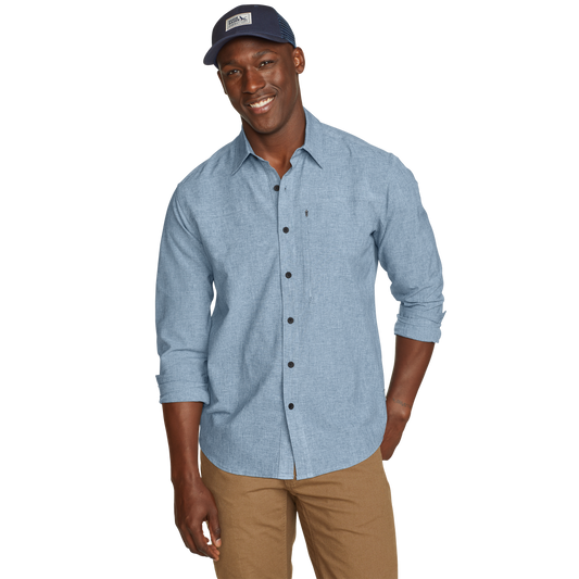 CAMISA HOMBRE/ FRONT RANGE CHAMBRAY 2.0 / EDDIE BAUER