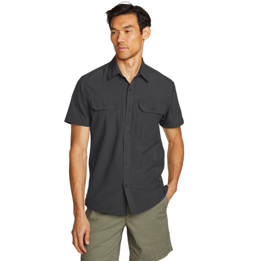 CAMISA HOMBRE/ ATLAS EXPLORATION FLEX MC / EDDIE BAUER