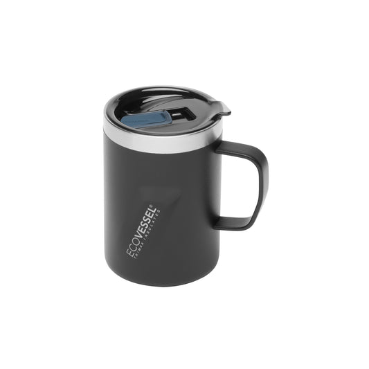 VASO TERMICO TRANSIT 12 OZ BLACK SHADOW / ECOVESSEL