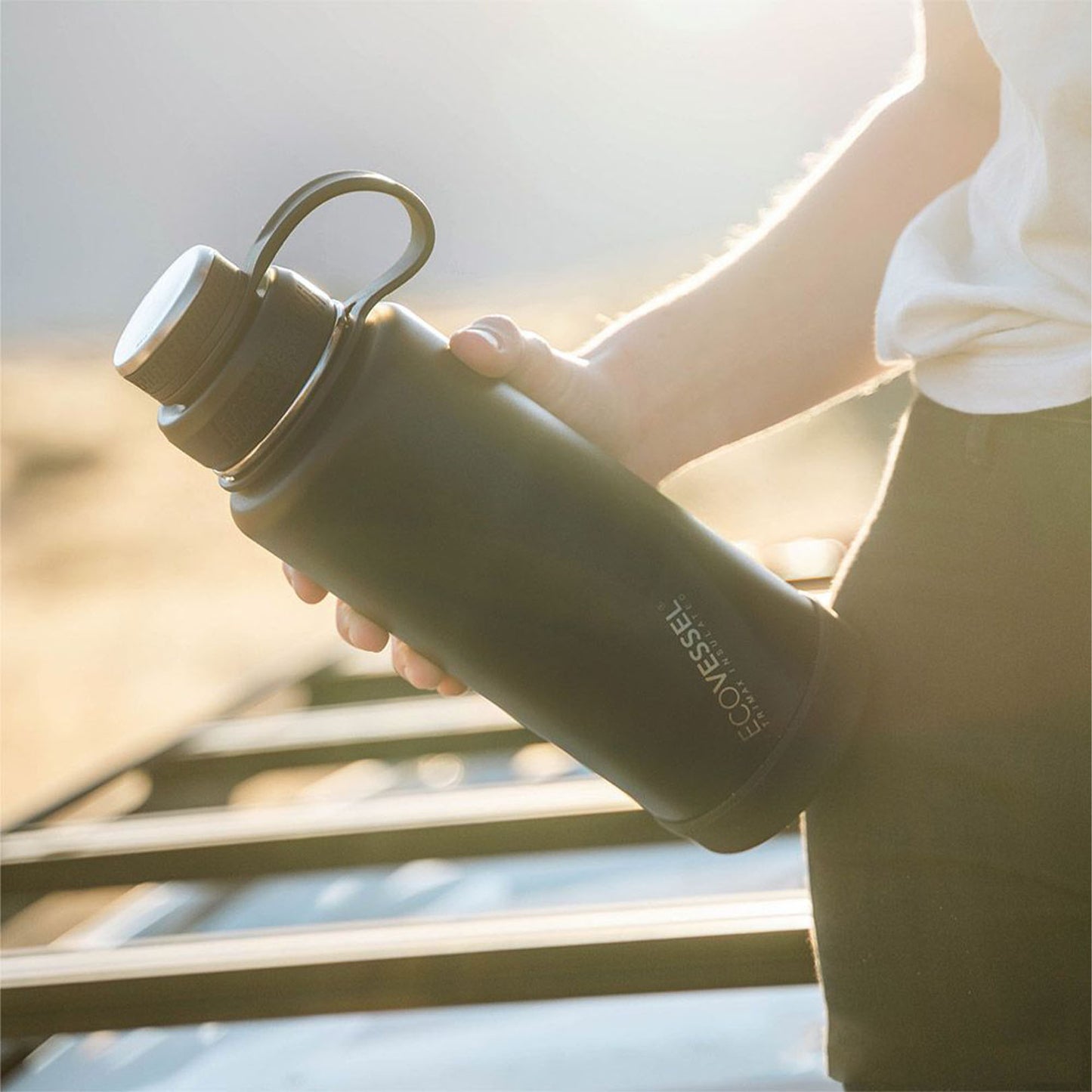 TERMO BOULDER 32 OZ BLACK SHADOW / ECOVESSEL