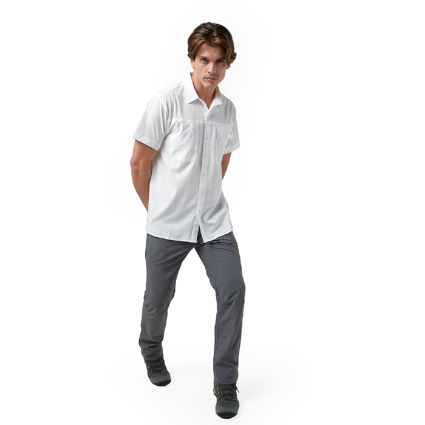 Camisa Hombre Las Perlas Outdoor Adventure Blanca