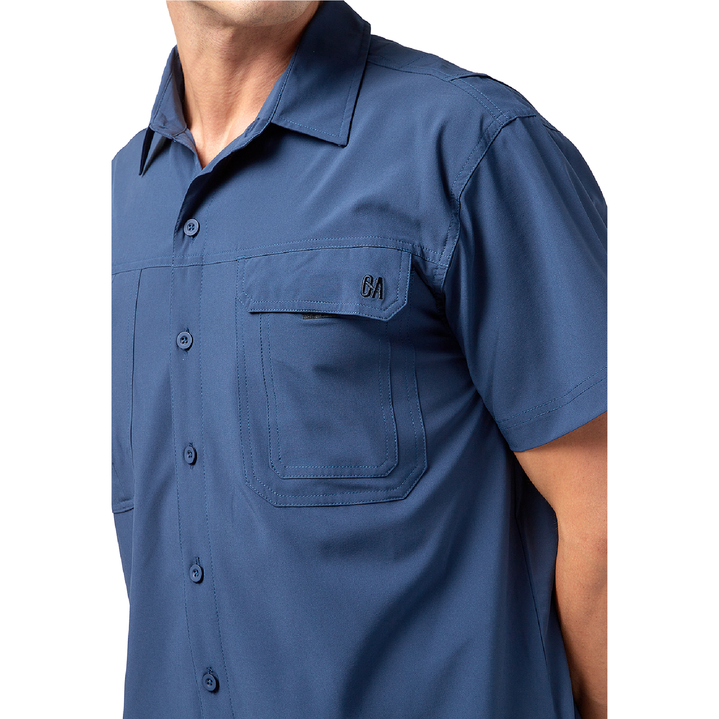 Camisa Hombre Las Perlas Outdoor Adventure Azul
