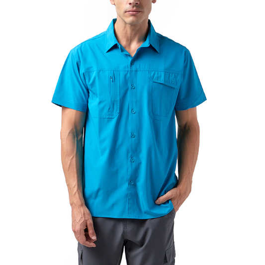 CAMISA DE HOMBRE LAS PERLAS SS / OUTDOOR ADVENTURE