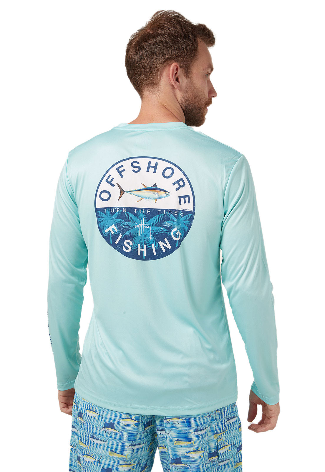 SUETER HOMBRE OFFSHORE FISHING  / GUY HARVEY