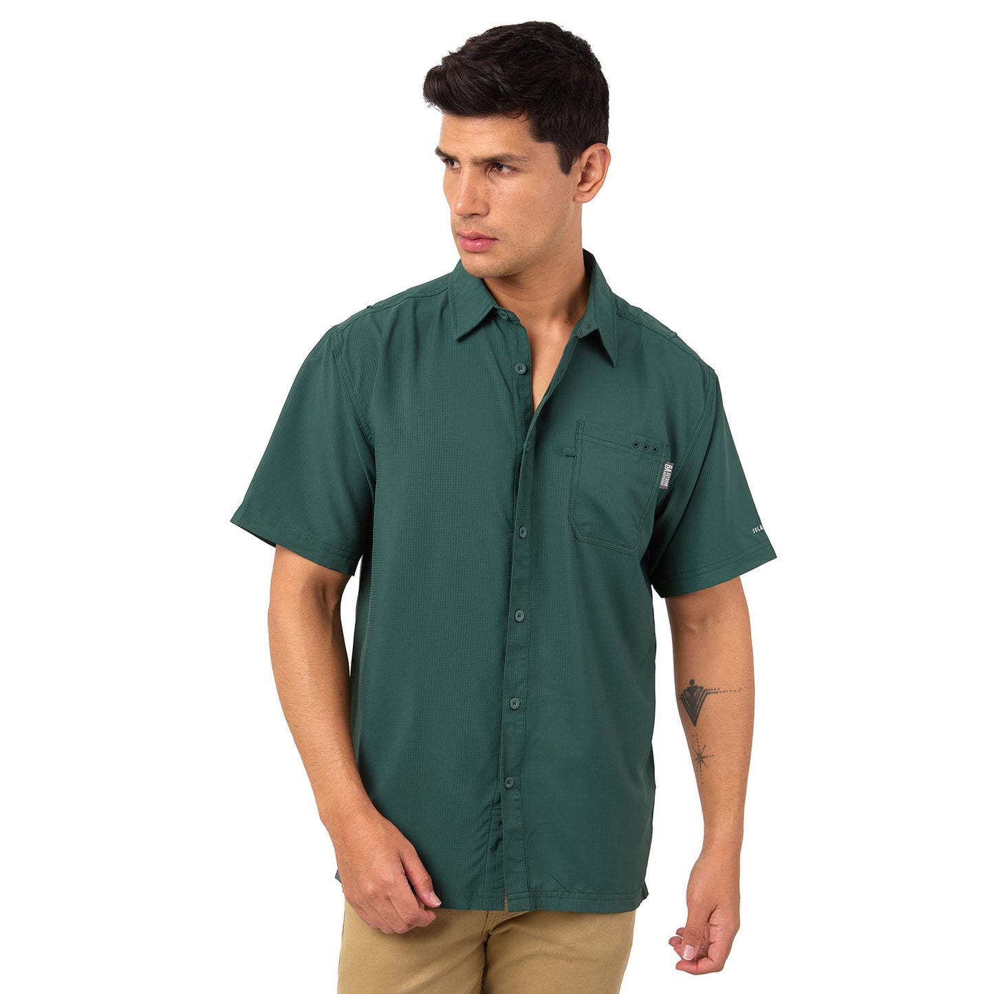 CAMISA DE HOMBRE / QUEPOS S/S / OUTDOOR ADVENTURE