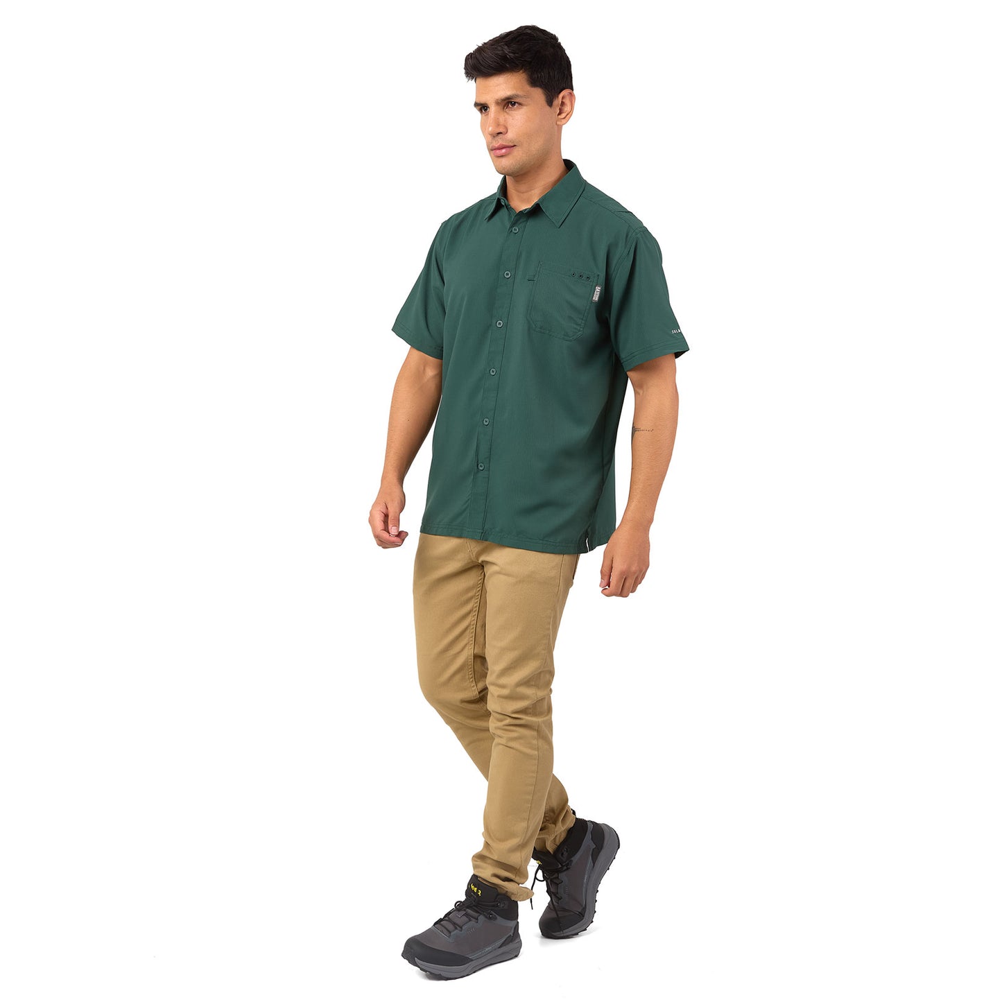 CAMISA DE HOMBRE / QUEPOS S/S / OUTDOOR ADVENTURE